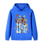 Messi Sweat à Capuche Foot Enfant - Design
