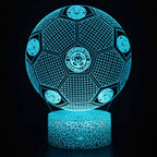 Foot Lampe LED 3D Illusion - Veilleuse - Cadeau