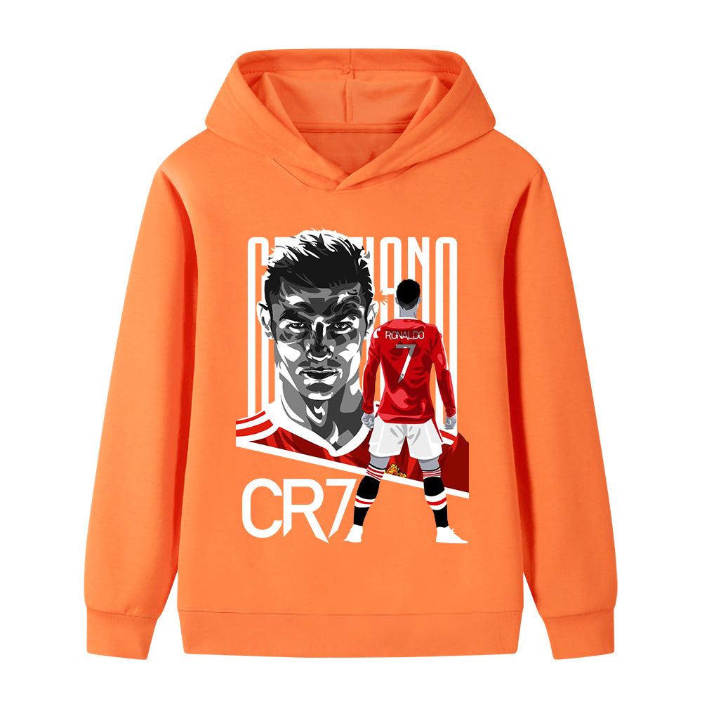 Cristiano Ronaldo Sweat à Capuche Foot Enfant - Manchester United - Doux