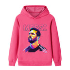Messi Sweat à Capuche Foot Enfant - Doux