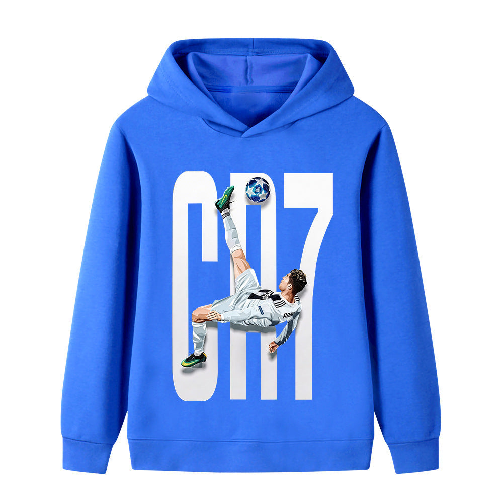 Ronaldo Sweat à Capuche Foot Enfant - Tendance