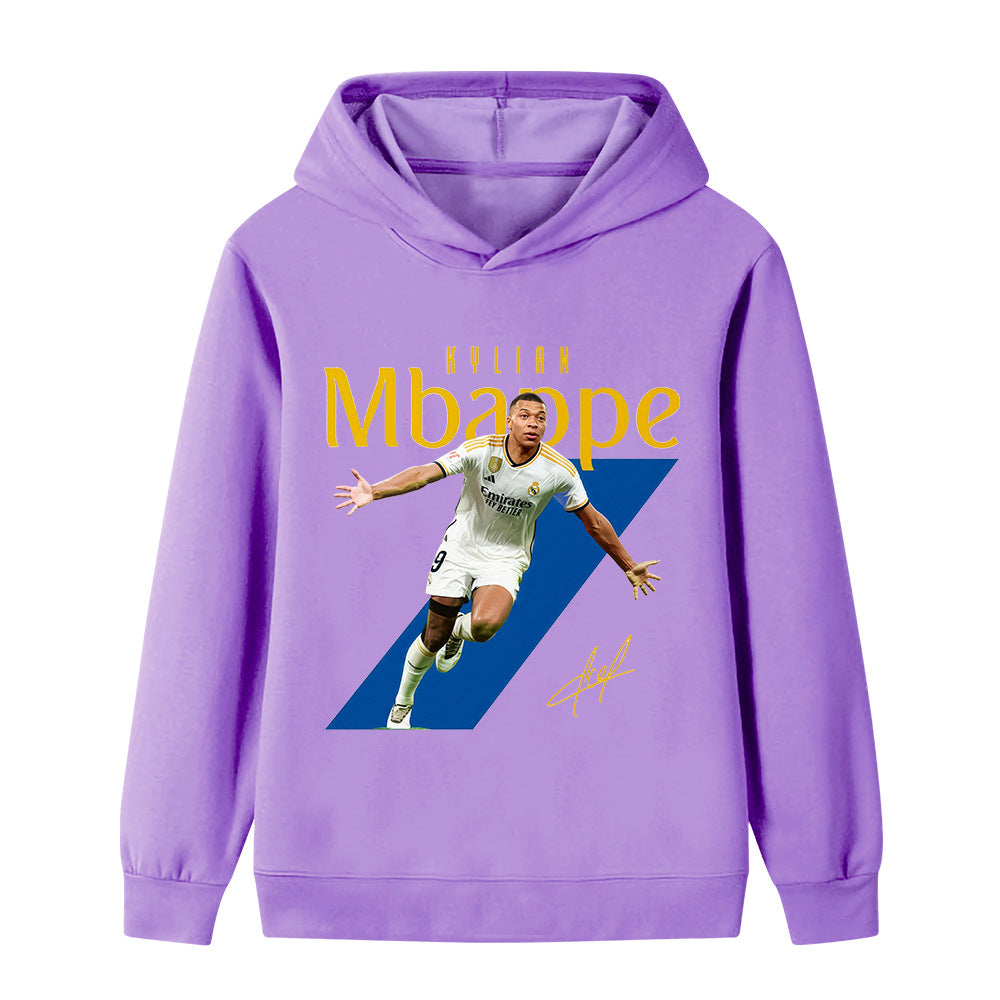 Mbappé Sweat à Capuche Foot Enfant - Sportif