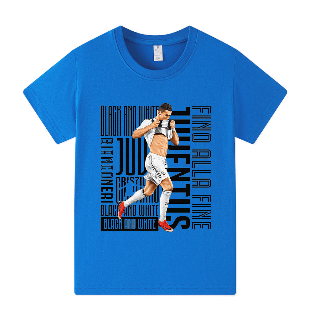 Ronaldo T-shirt de Foot Enfant - Juventus