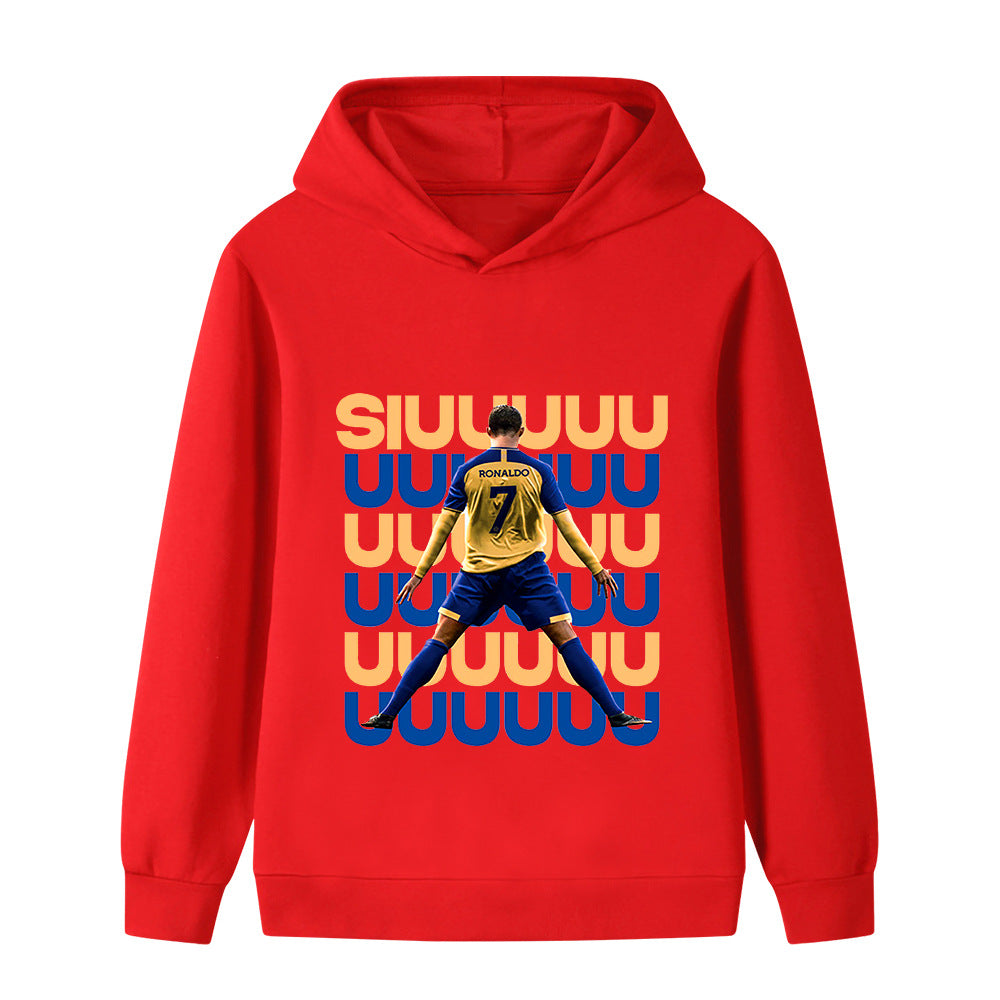 Ronaldo Sweat à Capuche Foot Enfant - Doux