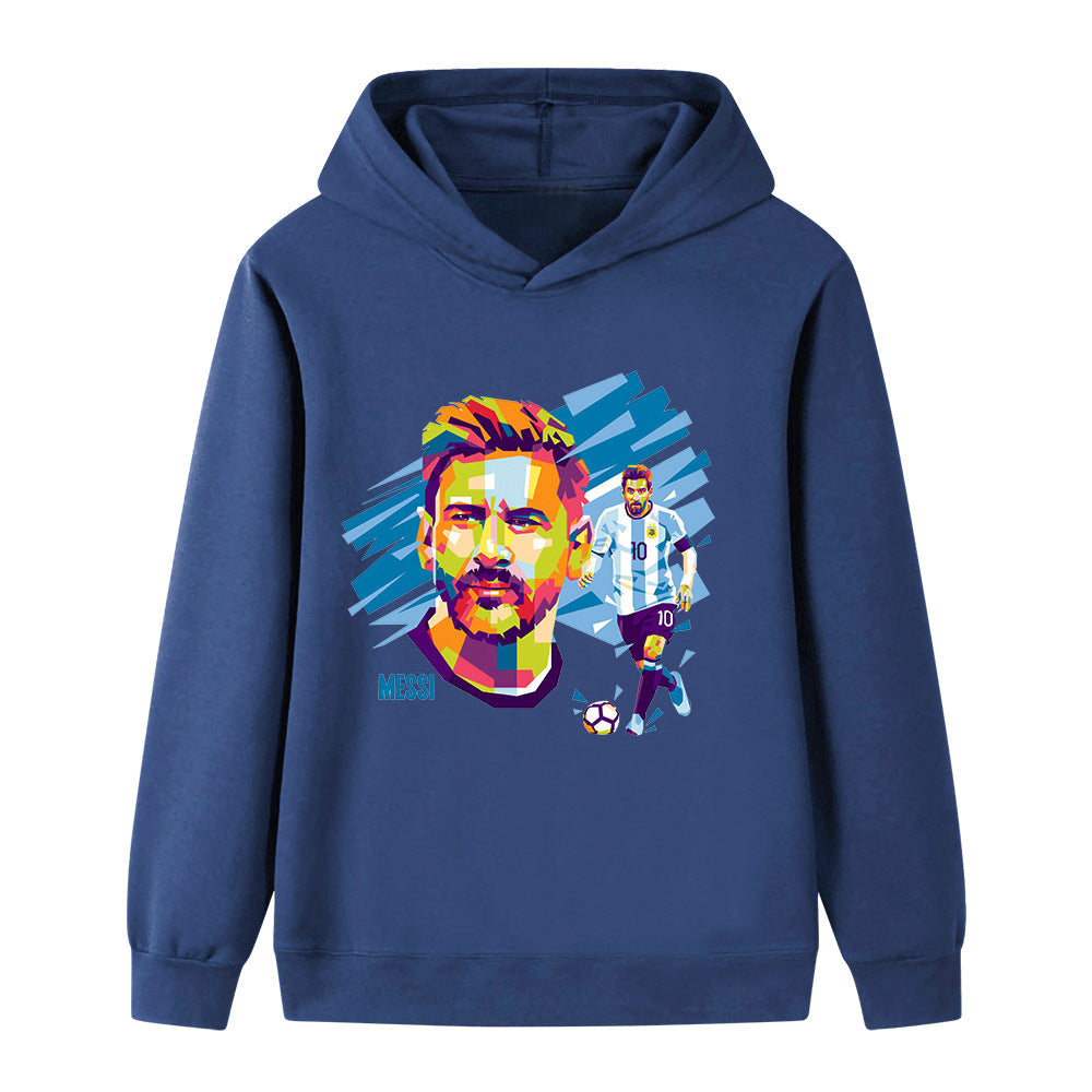Lionel Messi Sweat à Capuche Foot Enfant - Sportif