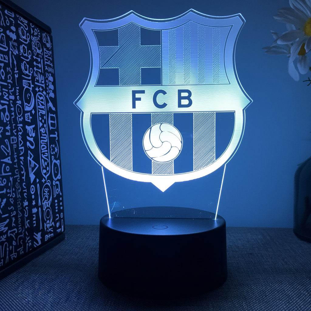 Foot Lampe LED 3D Illusion - Veilleuse - pour la Chambre Cadeau