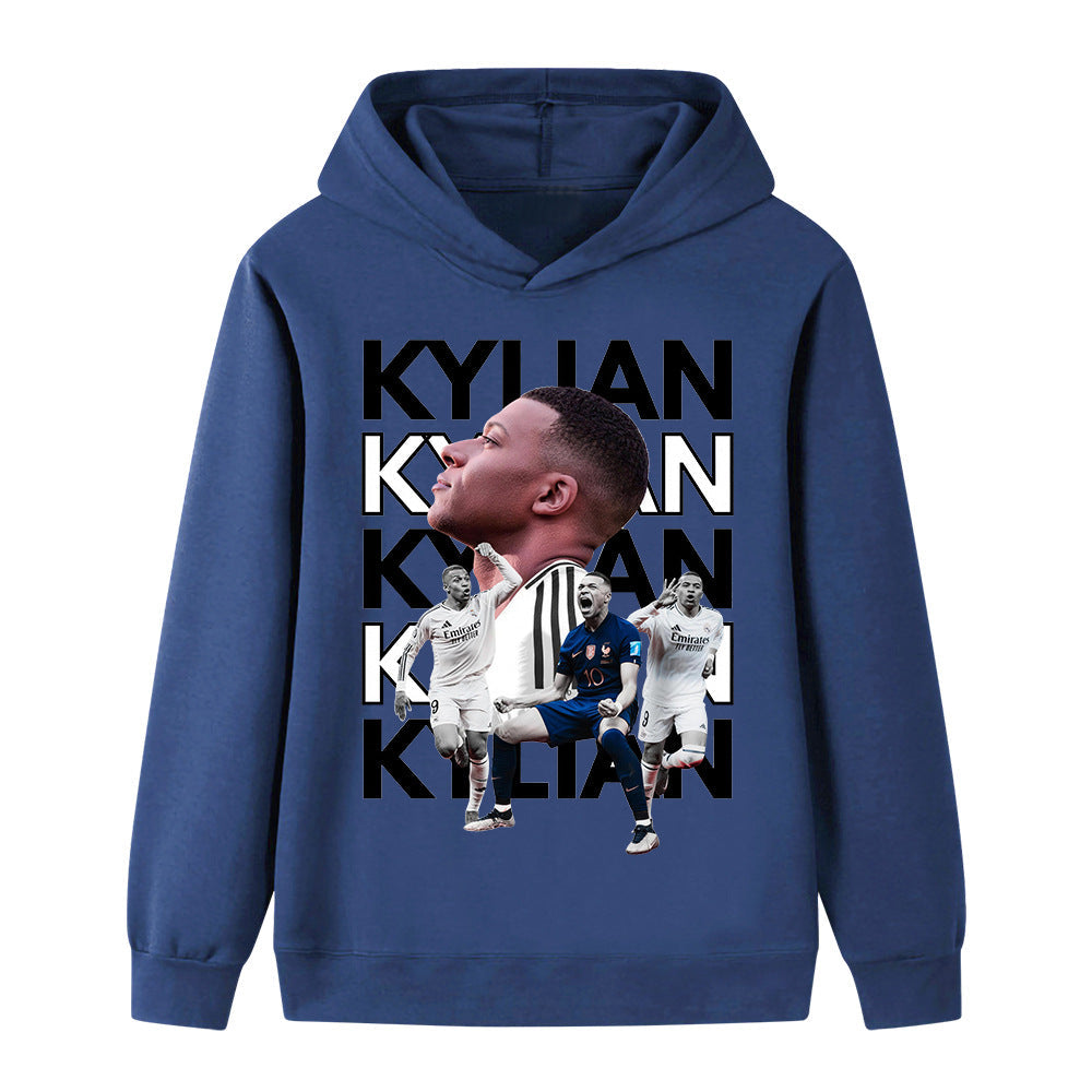 Kylian Mbappé Sweat à Capuche Foot Enfant - Doux