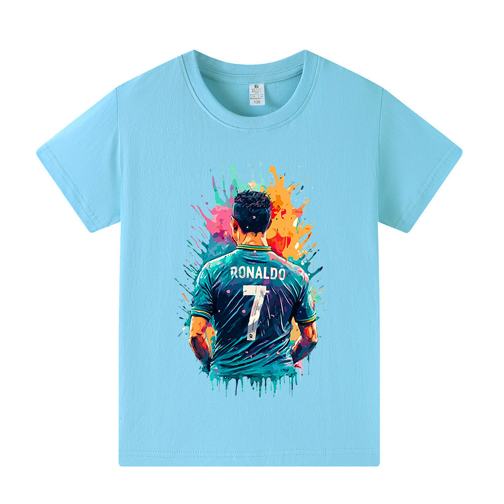 Ronaldo T-shirt de Foot Enfant - Design