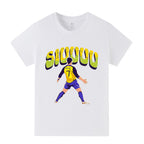 Cristiano Ronaldo T-shirt de Foot Enfant - Design