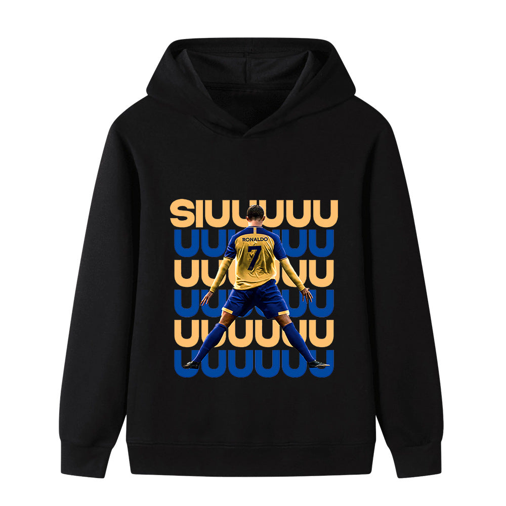 Ronaldo Sweat à Capuche Foot Enfant - Doux