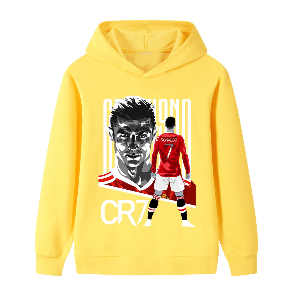 Cristiano Ronaldo Sweat à Capuche Foot Enfant - Manchester United - Doux