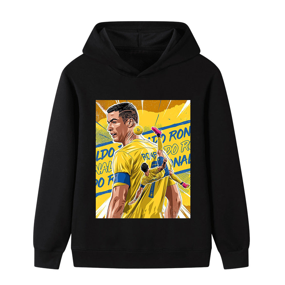 Cristiano Ronaldo Sweat à Capuche Foot Enfant - Al Nassr
