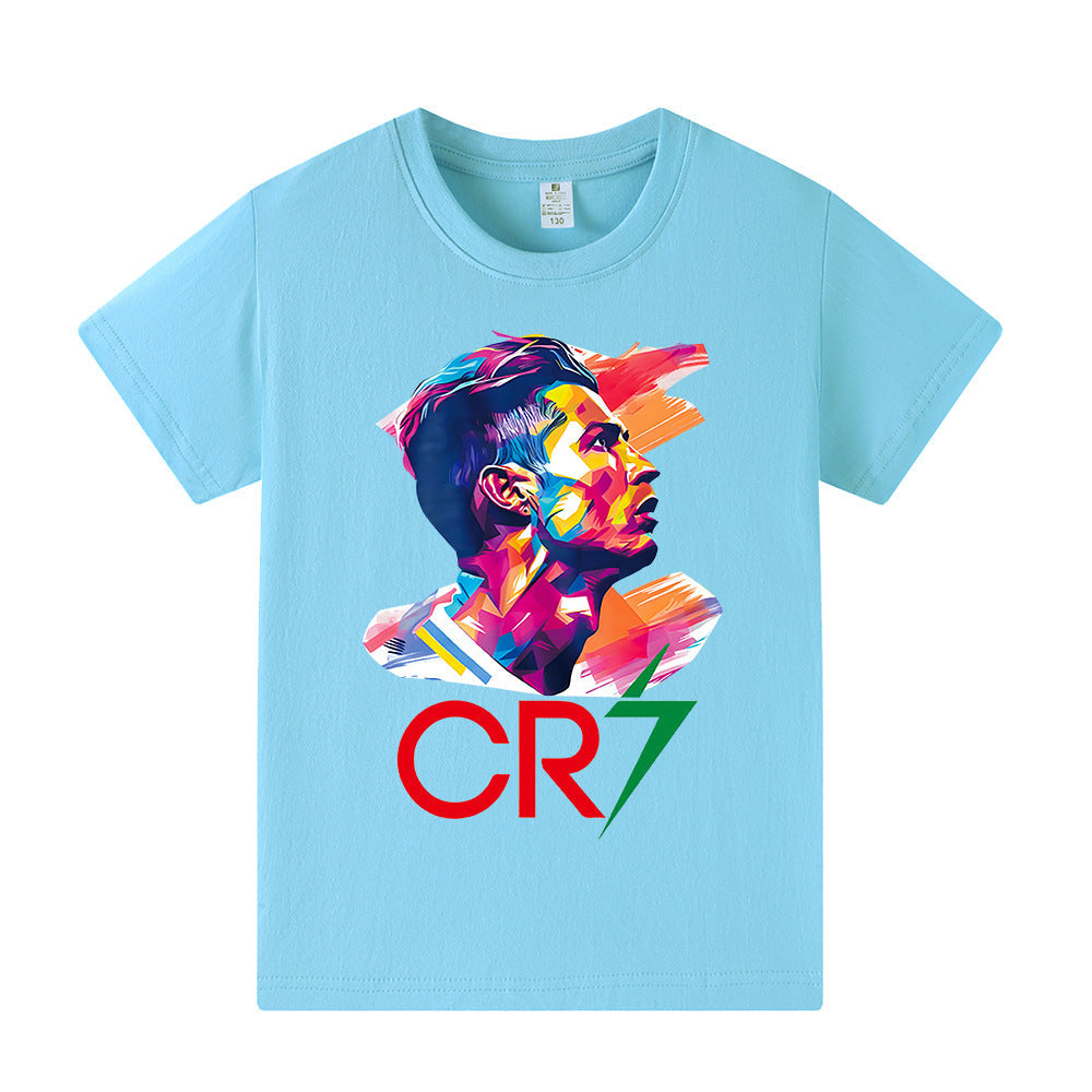 Cristiano Ronaldo T-shirt de Foot Enfant - Confortable