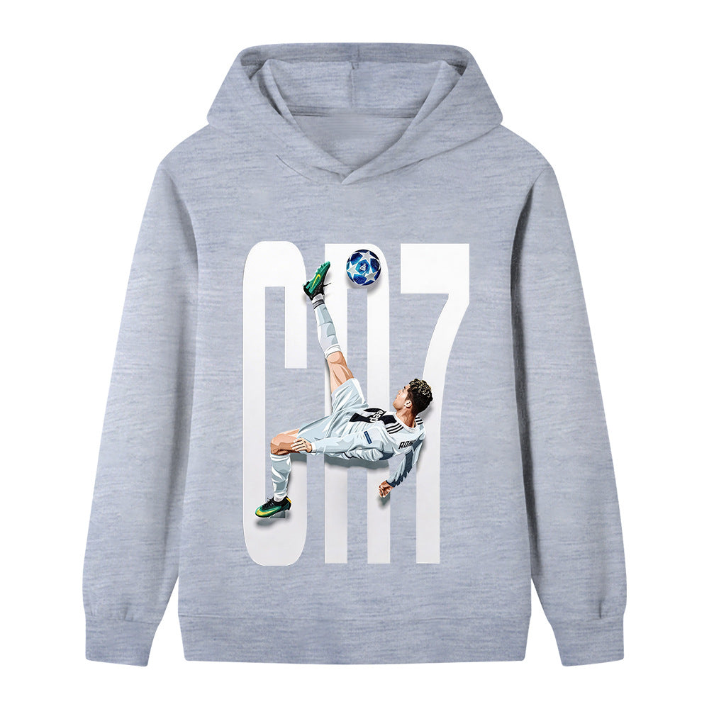 Ronaldo Sweat à Capuche Foot Enfant - Tendance