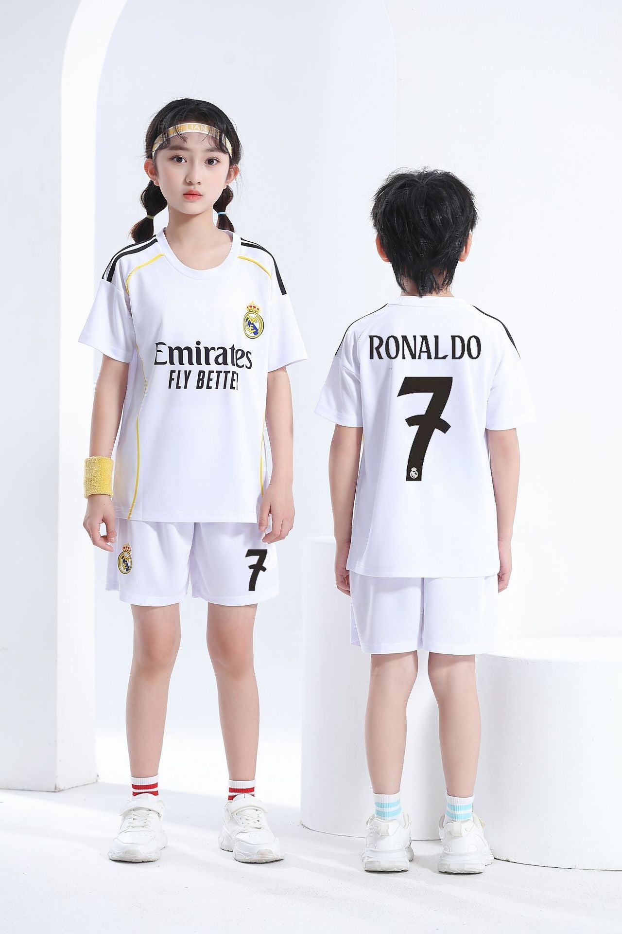Cristiano Ronaldo Maillot de Foot Enfant - Real Madrid