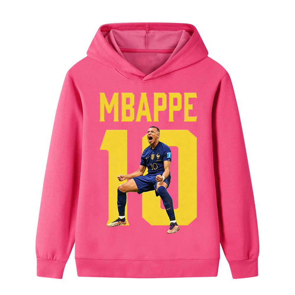 Mbappé Sweat à Capuche Foot Enfant - Doux