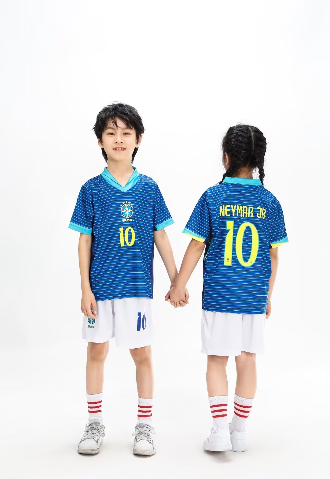 Neymar Jr. Maillot de Foot Enfant - Brésil