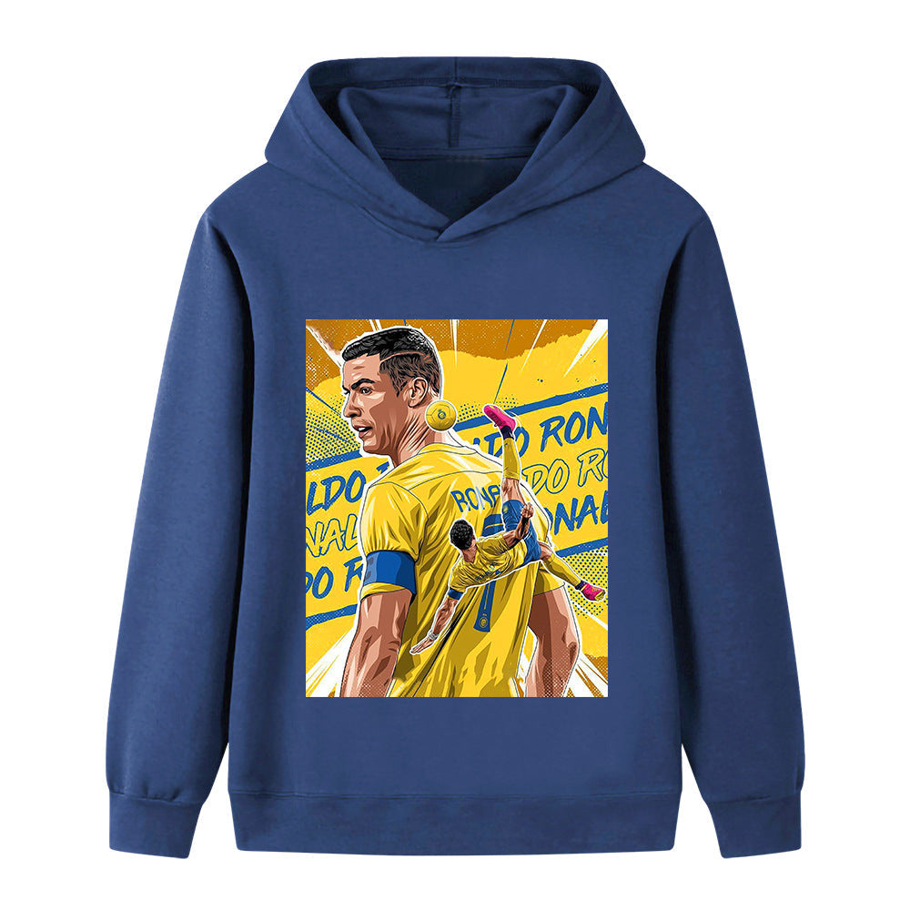 Cristiano Ronaldo Sweat à Capuche Foot Enfant - Al Nassr