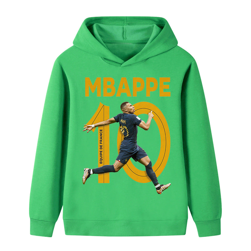 Kylian Mbappé Sweat à Capuche Foot Enfant - Sportif