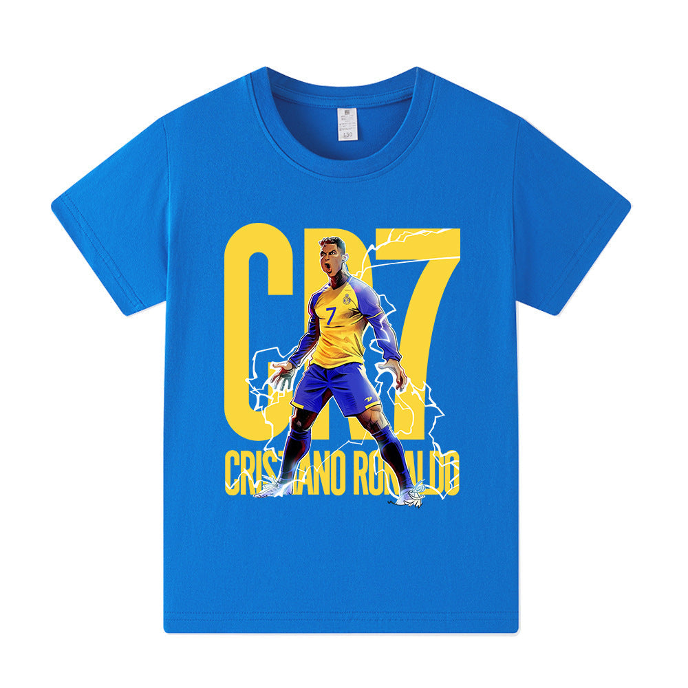 Cristiano Ronaldo T-shirt de Foot Enfant - Manchester United
