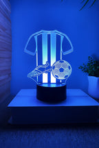 Foot Lampe LED 3D Illusion - Veilleuse - Veilleuse