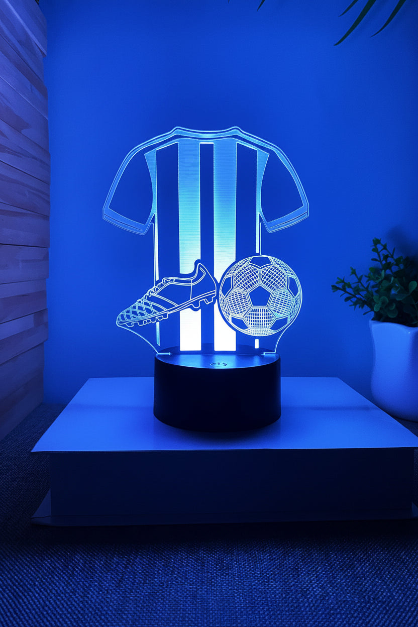 Foot Lampe LED 3D Illusion - Veilleuse - Veilleuse