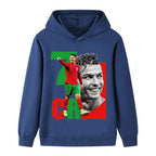 Cristiano Ronaldo Sweat à Capuche Foot Enfant - Portugal - Doux