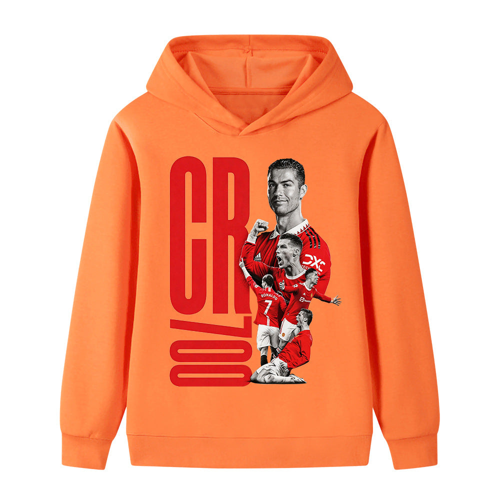 Cristiano Ronaldo Sweat à Capuche Foot Enfant - Manchester United - Sportif