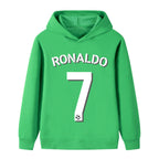 Ronaldo Sweat à Capuche Foot Enfant - Design