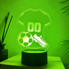 Foot Lampe LED 3D Illusion - Veilleuse - Veilleuse