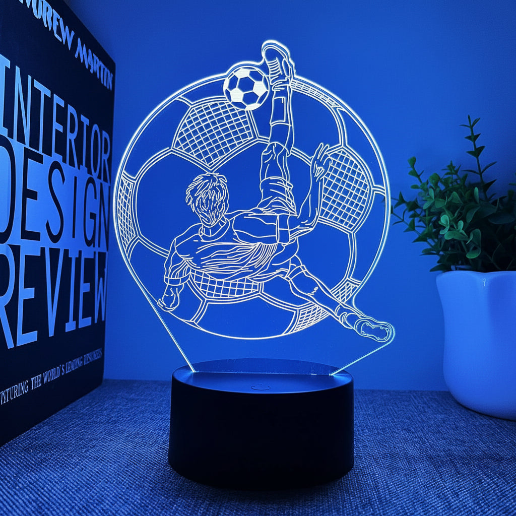Foot Lampe LED 3D Illusion - Veilleuse - USB