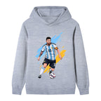 Lionel Messi Sweat à Capuche Foot Enfant - Doux
