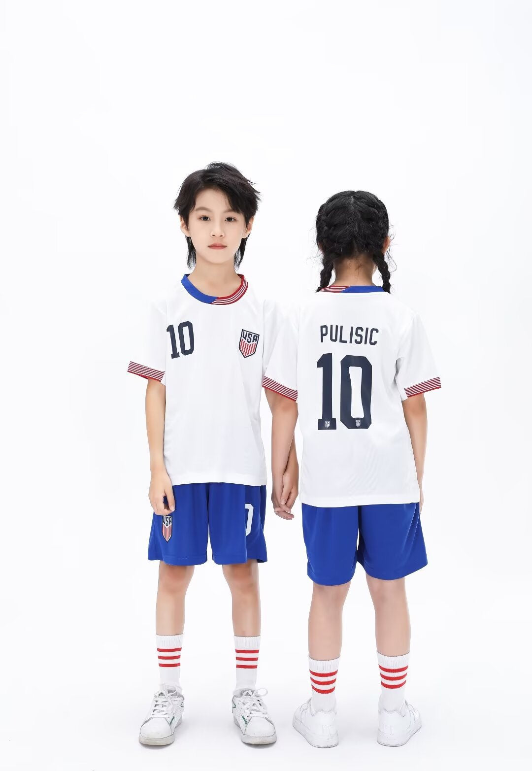 Pulisic Maillot de Foot Enfant - USA