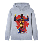 Lionel Messi Sweat à Capuche Foot Enfant - Barcelone