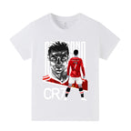 Cristiano Ronaldo T-shirt de Foot Enfant - Manchester United