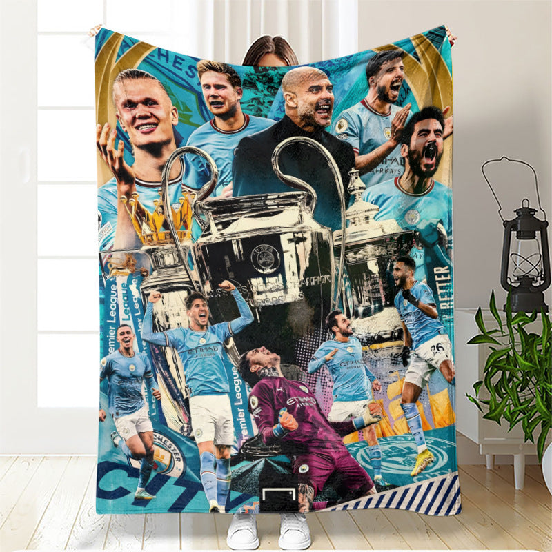 Plaid de Foot - Manchester City