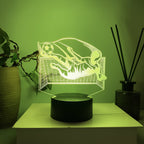 Foot Lampe LED 3D Illusion - Veilleuse - USB