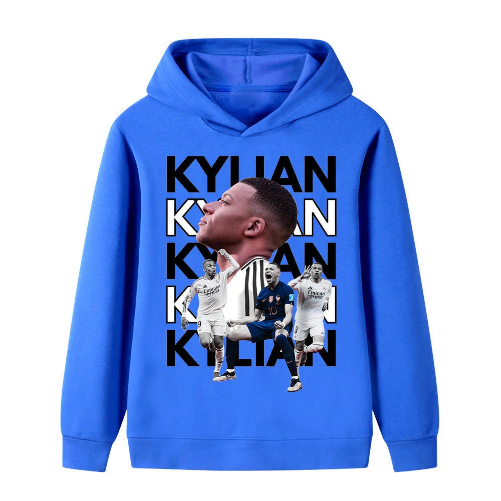 Kylian Mbappé Sweat à Capuche Foot Enfant - Doux