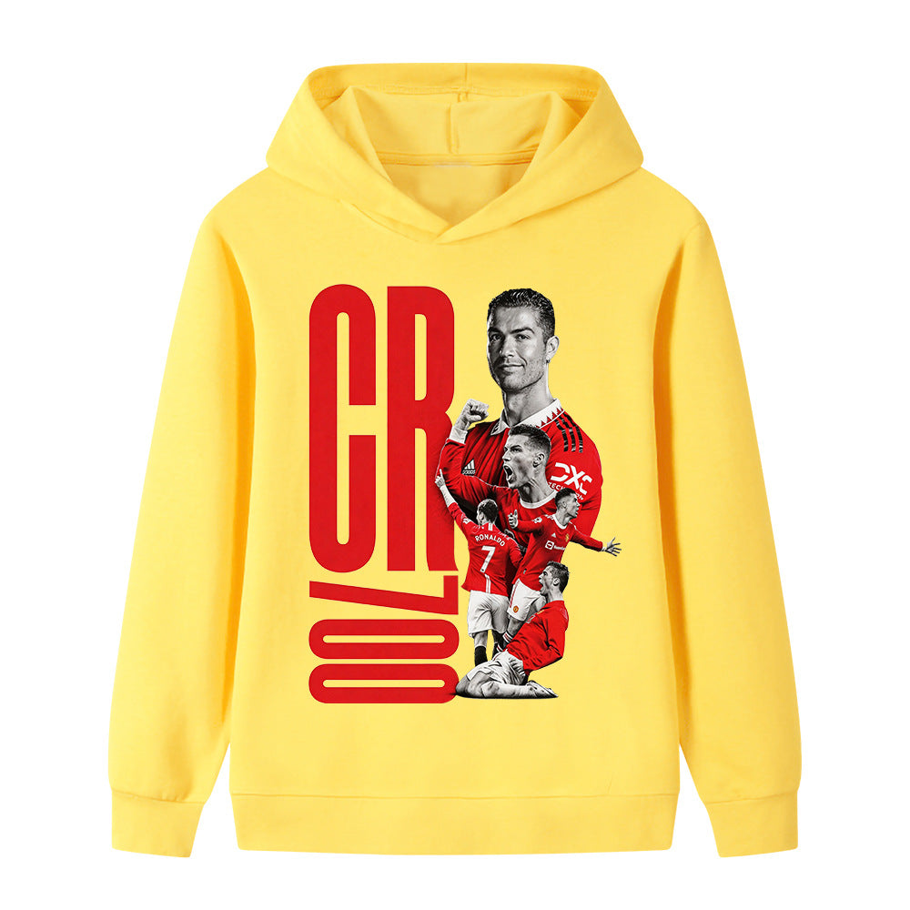 Cristiano Ronaldo Sweat à Capuche Foot Enfant - Manchester United - Sportif