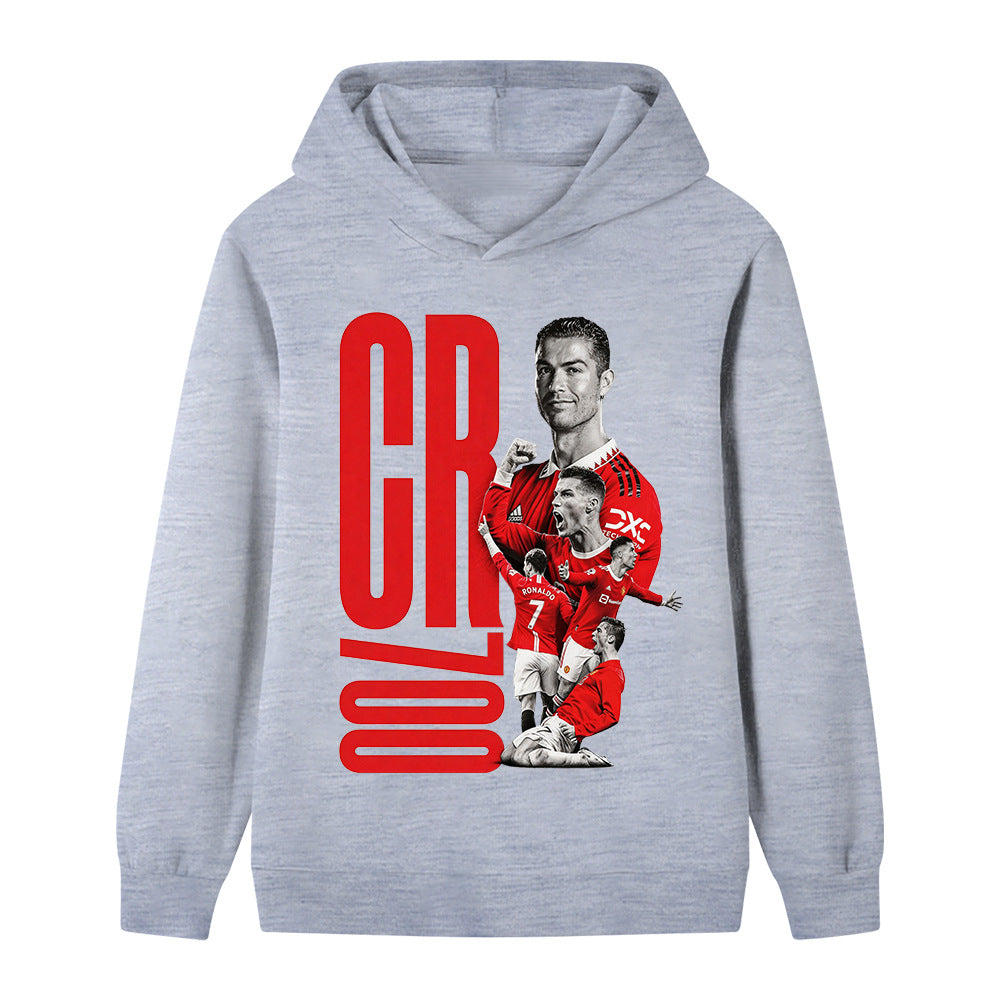 Cristiano Ronaldo Sweat à Capuche Foot Enfant - Manchester United - Sportif
