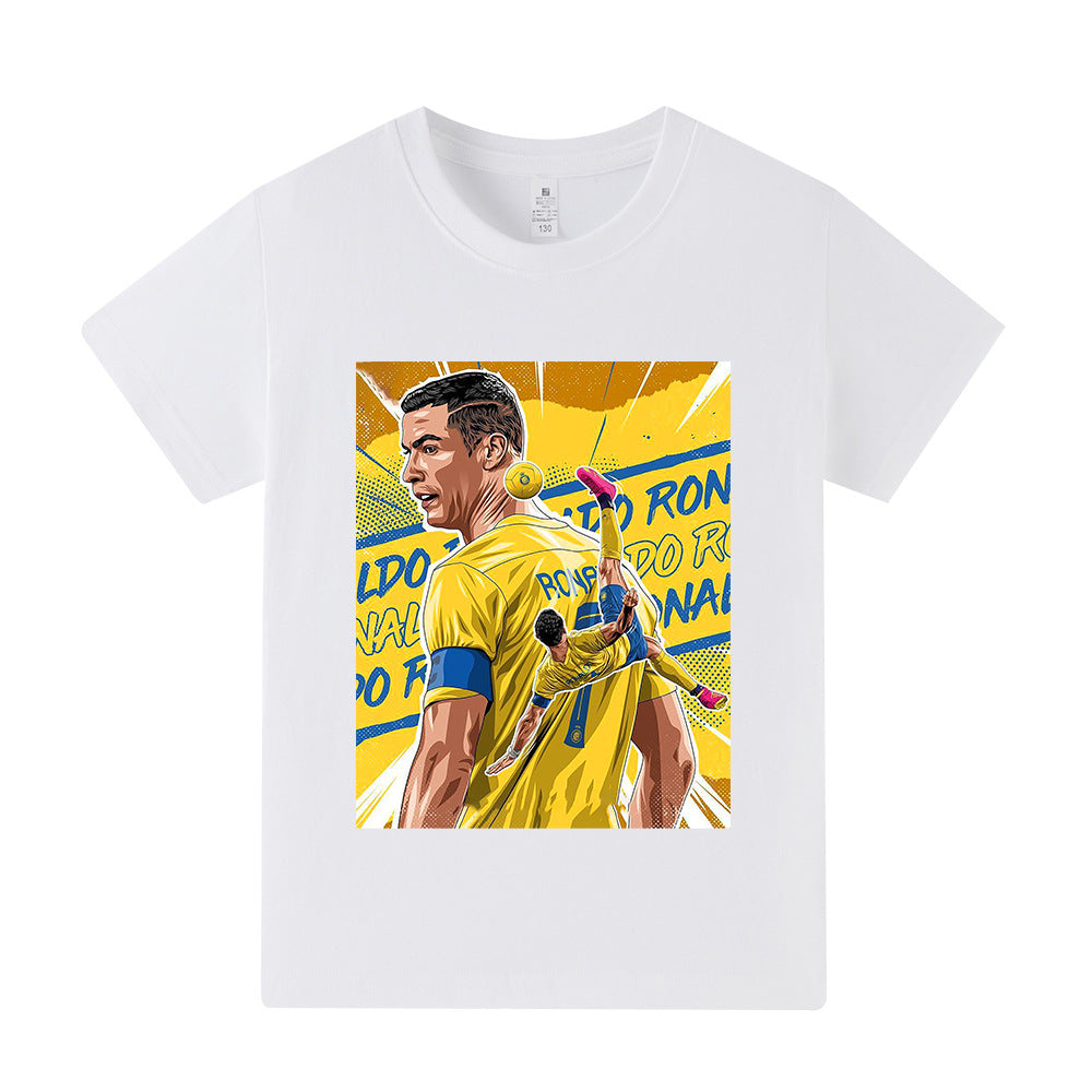 Cristiano Ronaldo T-shirt de Foot Enfant - Al Nassr