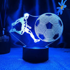 Foot Lampe LED 3D Illusion - Veilleuse - Veilleuse