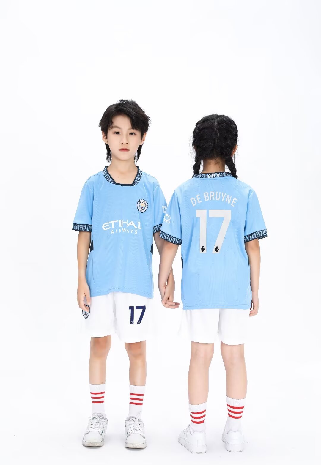 De Bruyne Maillot de Foot Enfant - Maillot et Short
