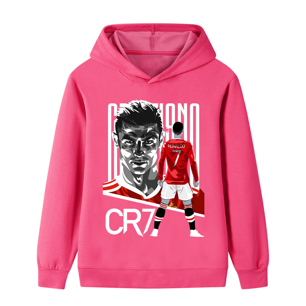 Cristiano Ronaldo Sweat à Capuche Foot Enfant - Manchester United - Doux