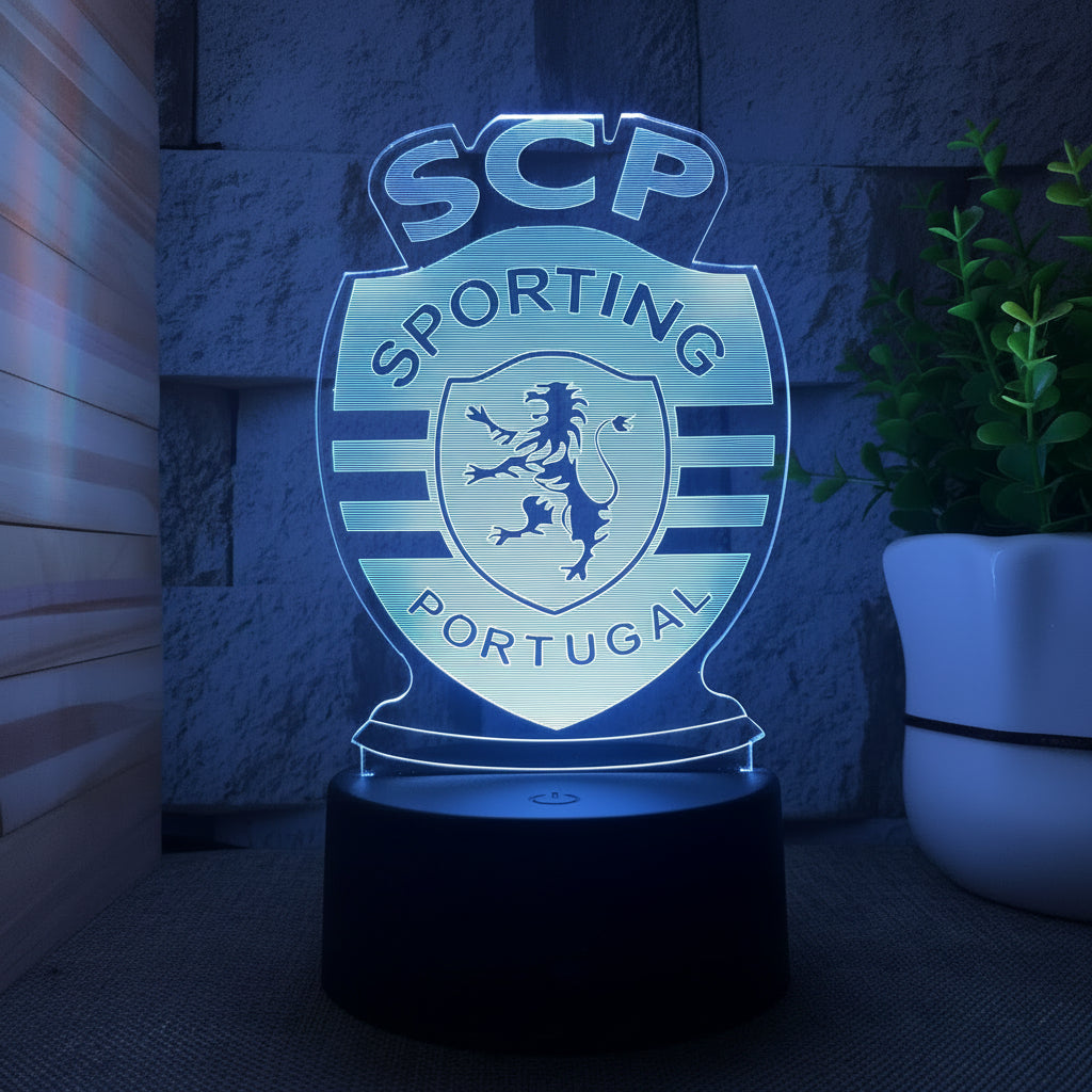 Foot Lampe LED 3D Illusion - Veilleuse - Cadeau Ambiance