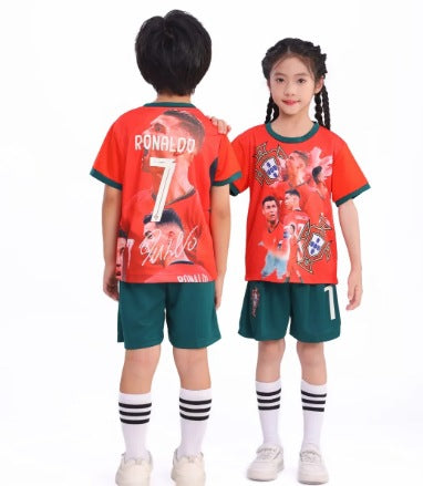 Cristiano Ronaldo Maillot de Foot Enfant - Portugal