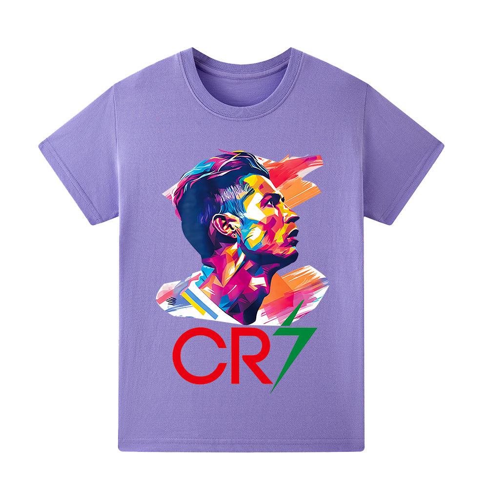 Cristiano Ronaldo T-shirt de Foot Enfant - Confortable