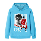 Cristiano Ronaldo Sweat à Capuche Foot Enfant - Manchester United - Doux