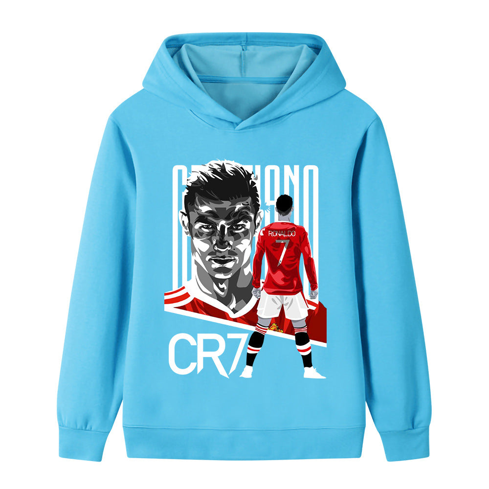 Cristiano Ronaldo Sweat à Capuche Foot Enfant - Manchester United - Doux