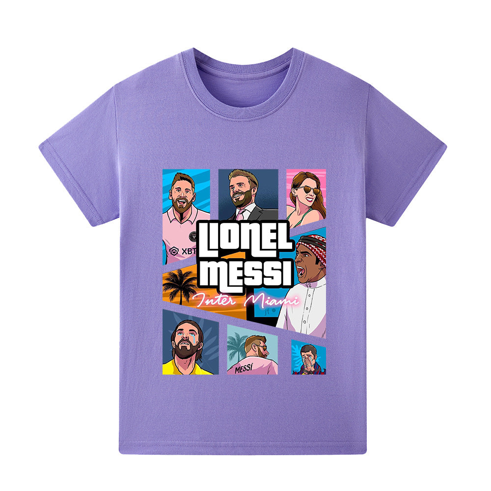 Messi T-shirt de Foot Enfant - Confortable